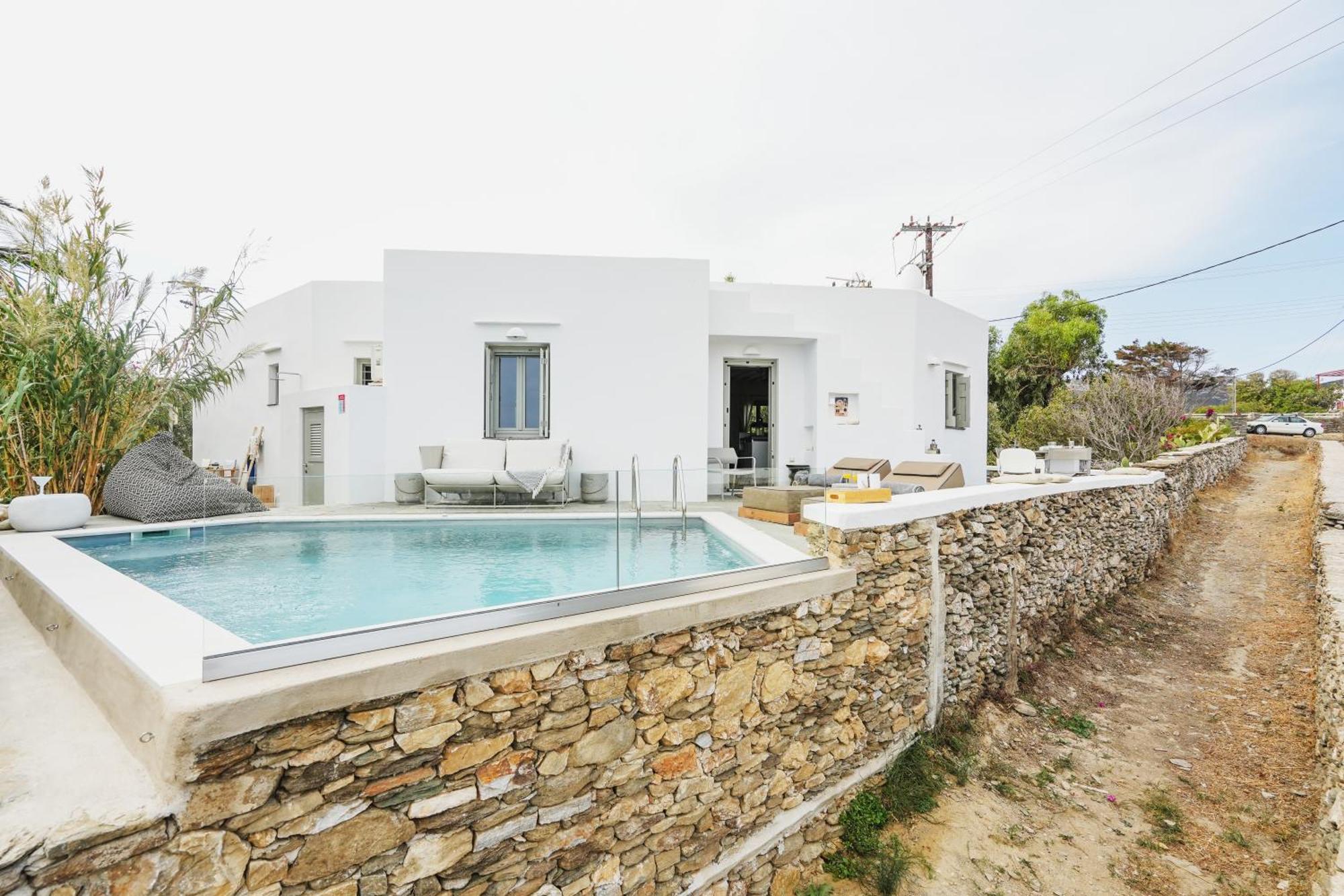 Villa Arades Sifnos With Private Pool Аполлония Экстерьер фото