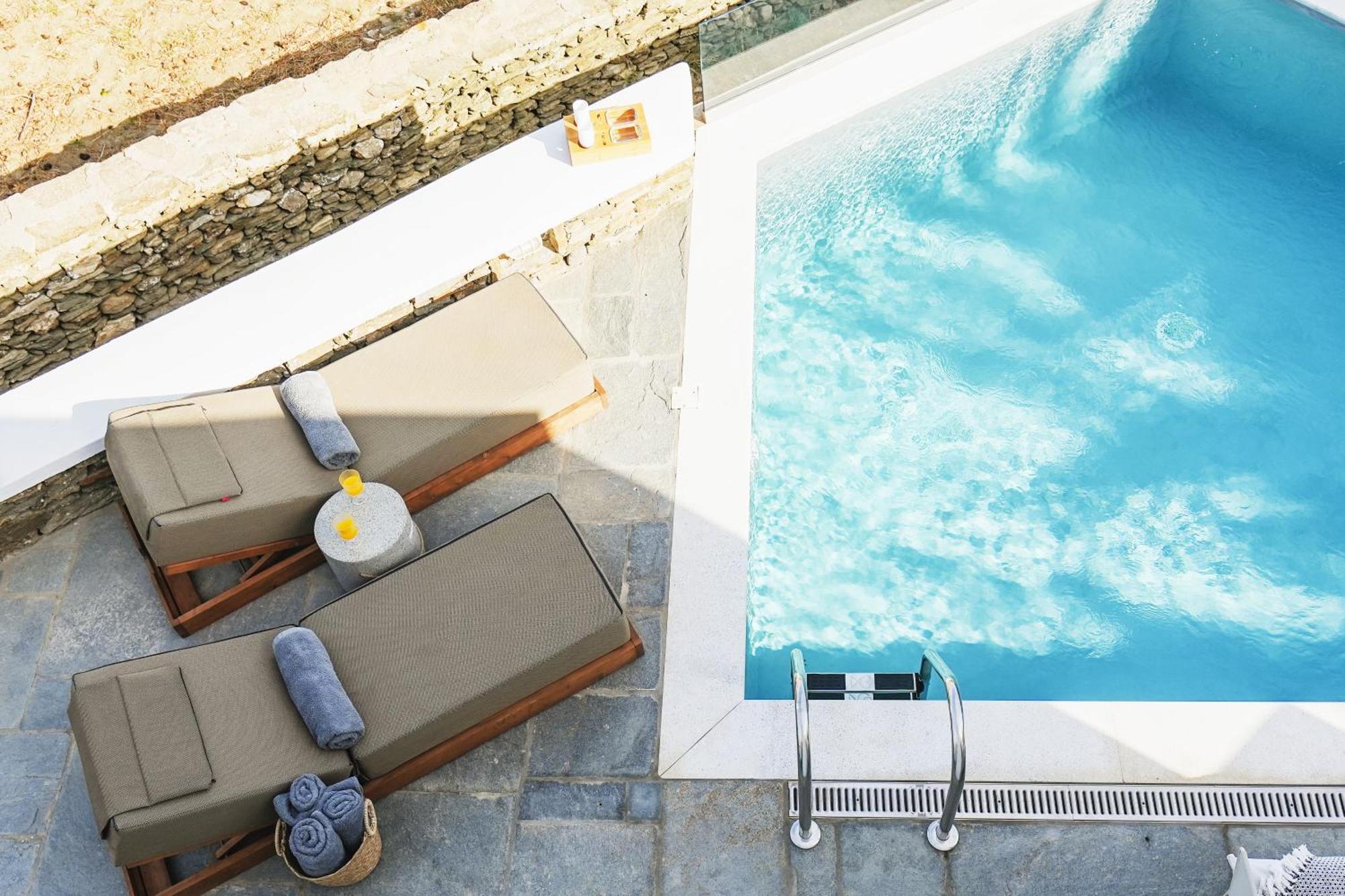 Villa Arades Sifnos With Private Pool Аполлония Экстерьер фото