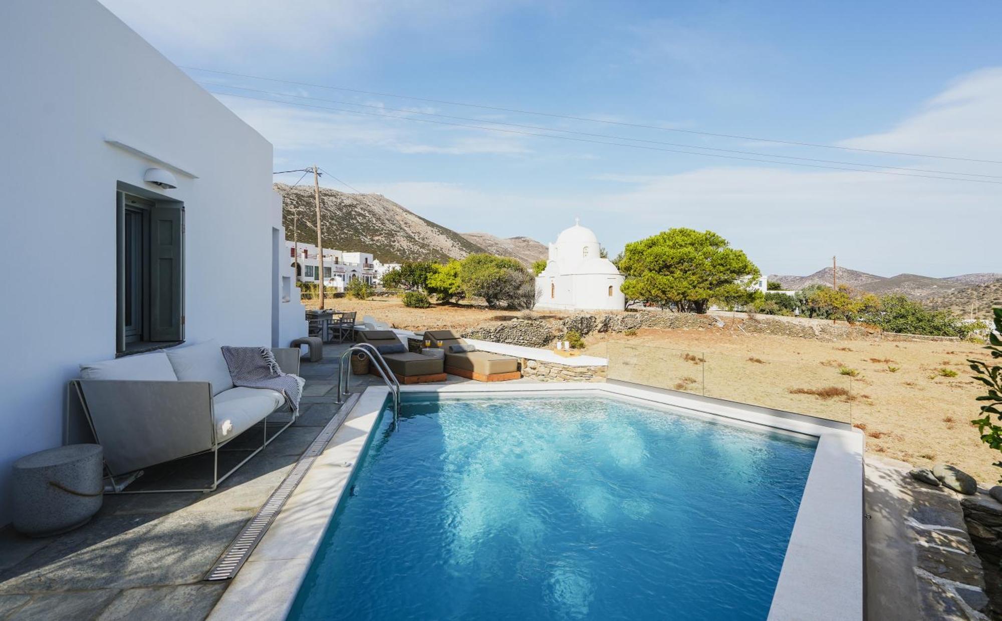 Villa Arades Sifnos With Private Pool Аполлония Экстерьер фото