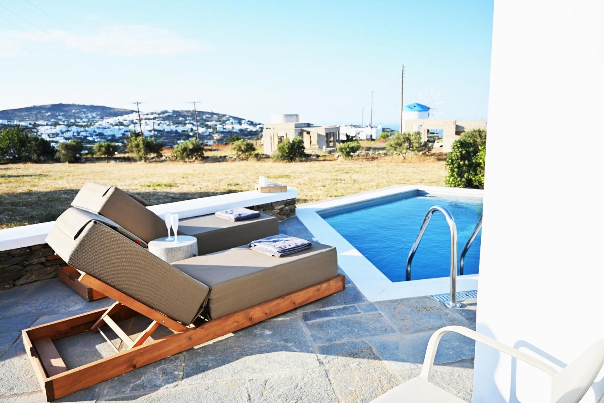 Villa Arades Sifnos With Private Pool Аполлония Экстерьер фото